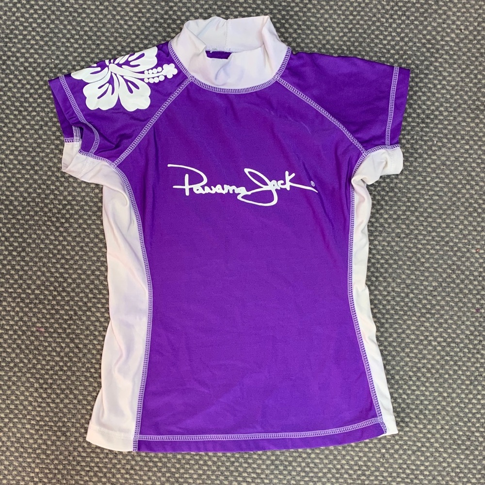 Panama Jack Girls Swim Shirt/Rashguard